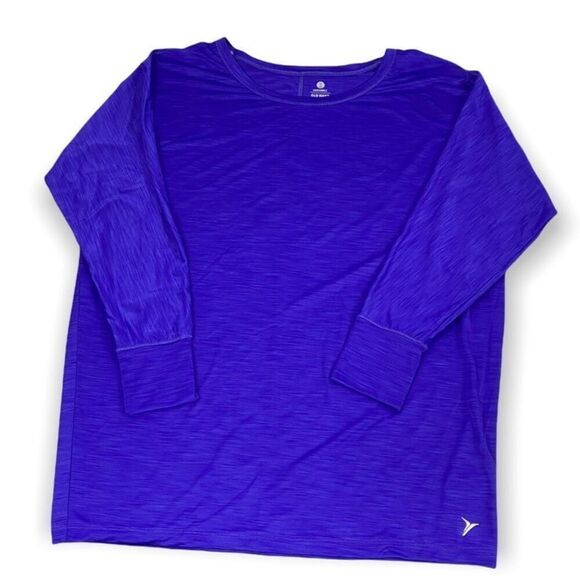 Old Navy Active Loose Purple Long Sleeve Top size XL - Picture 1 of 5